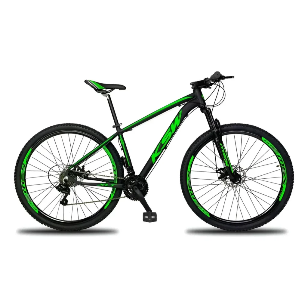 bike aro 29 KSW XLT 200 com 24 velocidades e ótimo custo benefício para iniciantes e uso diário