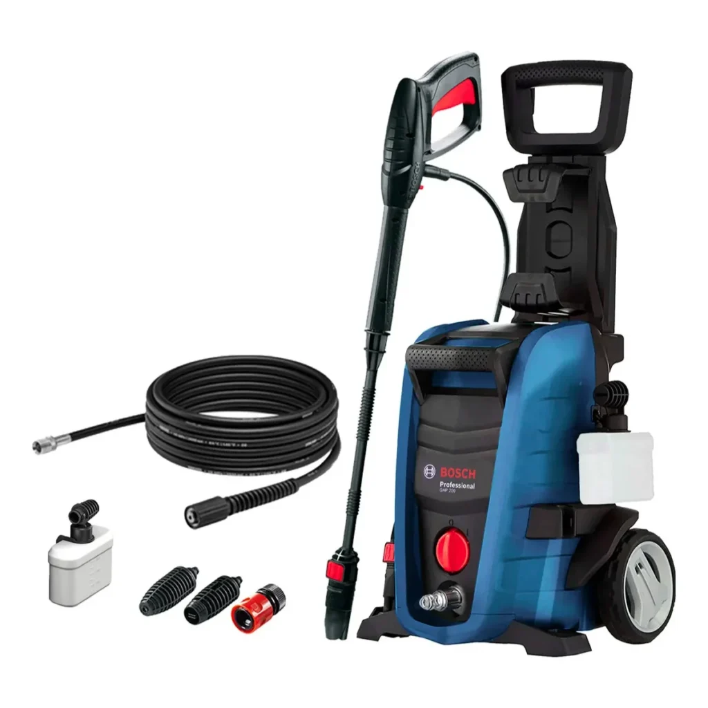 Lavadora de alta pressão Bosch GHP 200 1700W 2000 PSI com acessórios