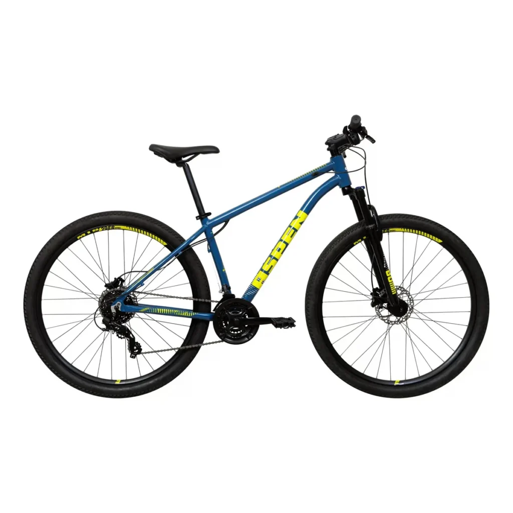 Caloi Aspen aro 29 com freio hidráulico e 24 marchas ideal para trilhas leves e ciclistas intermediários
