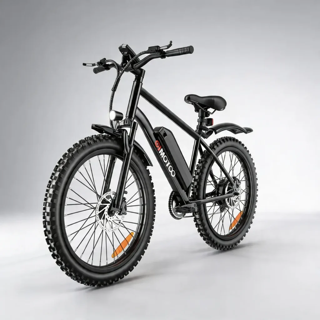 “Oimotoo S8 bicicleta elétrica 500W com bateria de lítio e autonomia de até 50km”