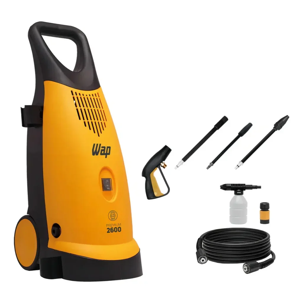 Lavadora de alta pressão WAP Premium 2600 2400 PSI com motor de indução