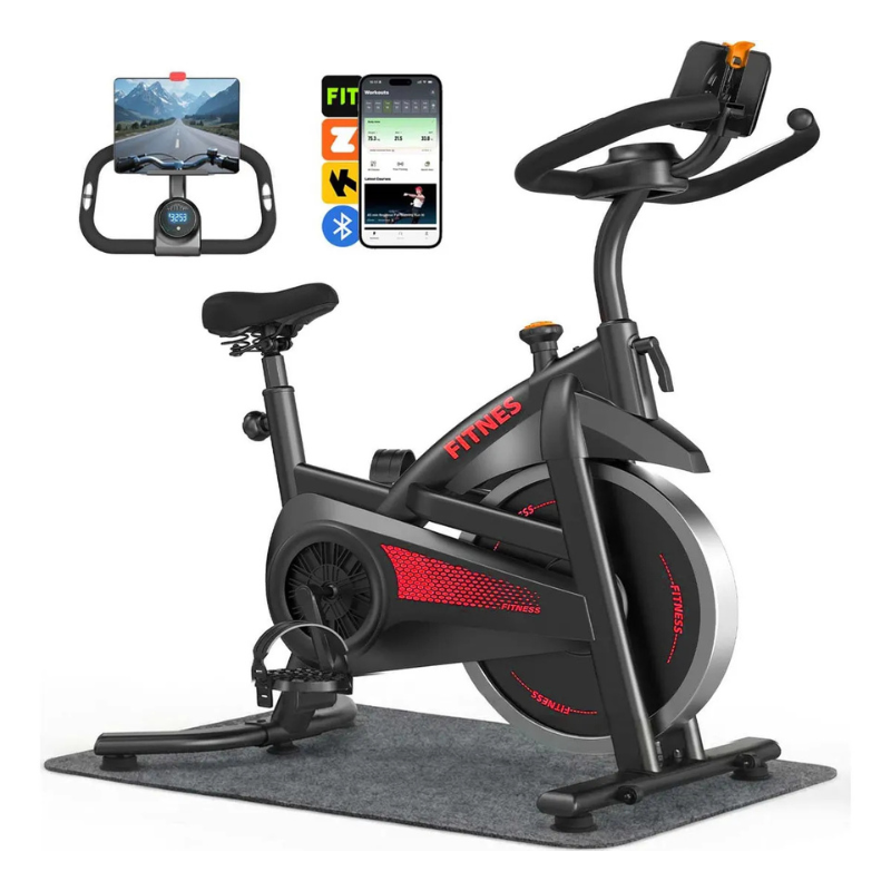 Bicicleta Ergométrica Spinning Profissional 15kg App eleita a melhor bicicleta ergométrica de 2026.