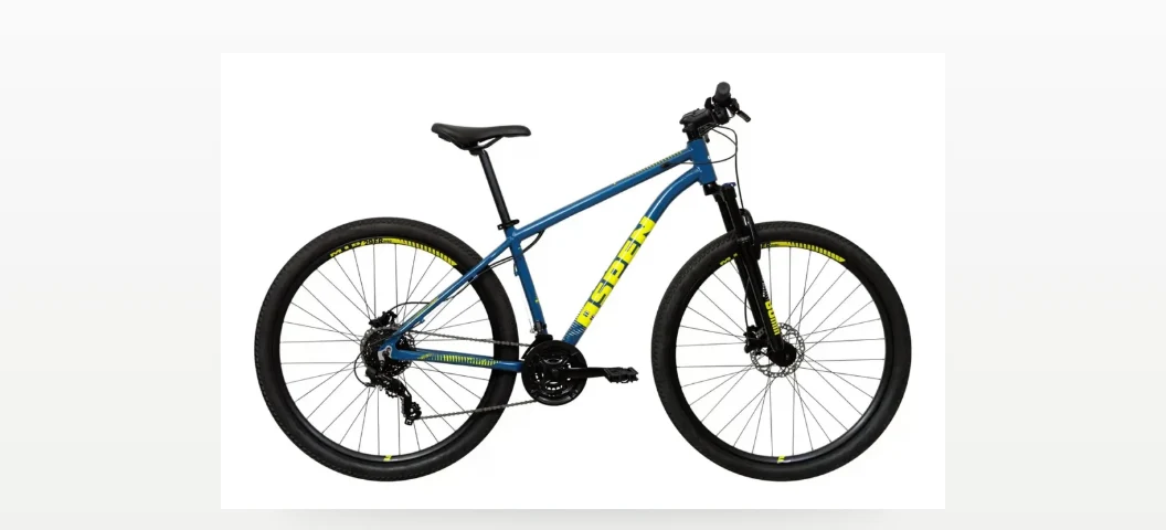 Bicicleta Caloi Aspen aro 29 em destaque para comparação de modelos