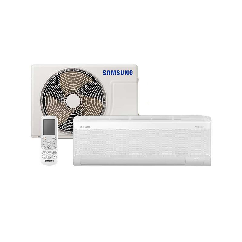 Ar-condicionado Samsung WindFree Connect AI AR09DYFAAWKNAZ 9.000 BTUs