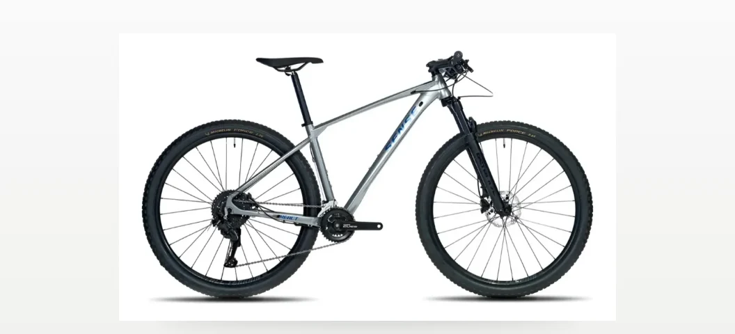 Bicicleta Sense React Pro aro 29 em destaque para comparação de modelos