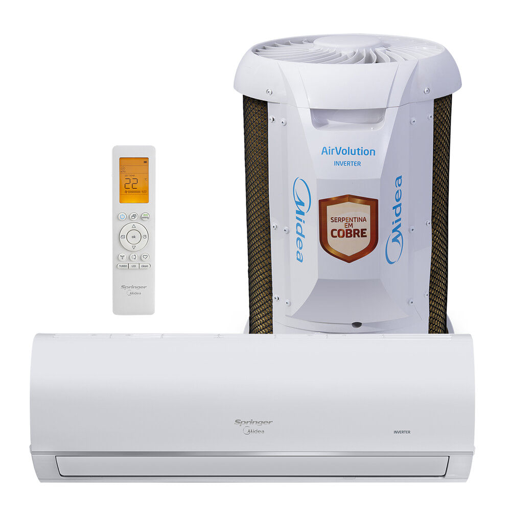 Ar-condicionado Springer Midea AirVolution 18.000 BTUs Frio