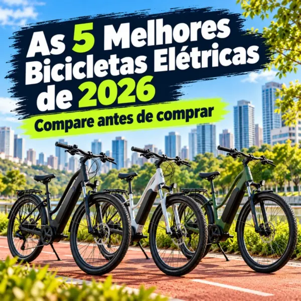 As 5 melhores bicicletas elétricas de 2026: compare antes de comprar