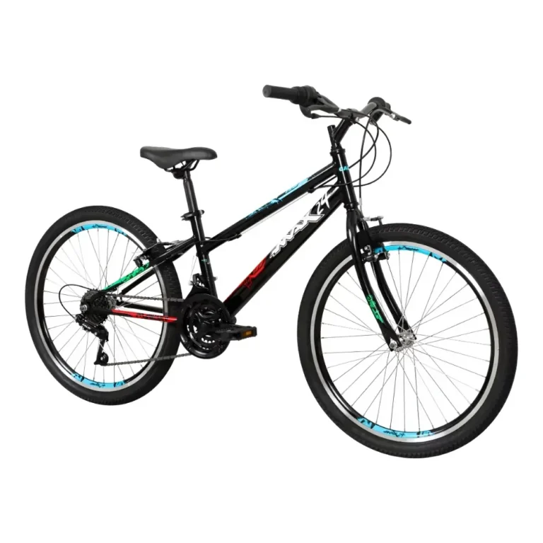 Bicicleta Caloi Max aro 24 preta com 21 marchas