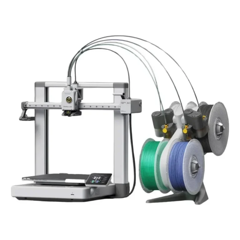 Impressora 3D Bambu Lab A1 Combo com AMS lite para impressão multicolor