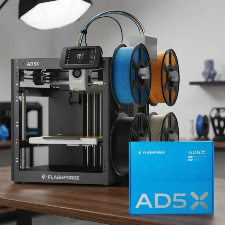 Impressora 3D Flashforge AD5X multicolorida