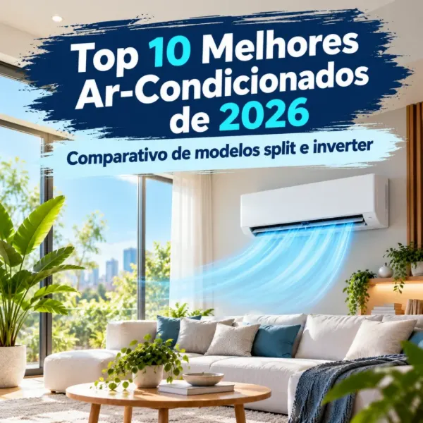 Top 10 melhores ar-condicionados de 2026: comparativo de modelos split e inverter
