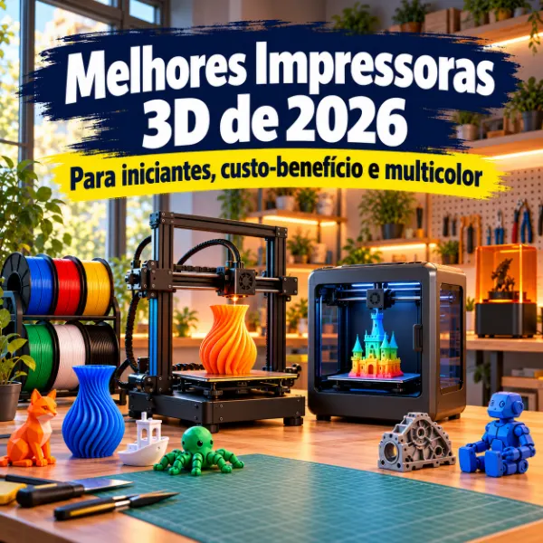 Melhores impressoras 3D de 2026