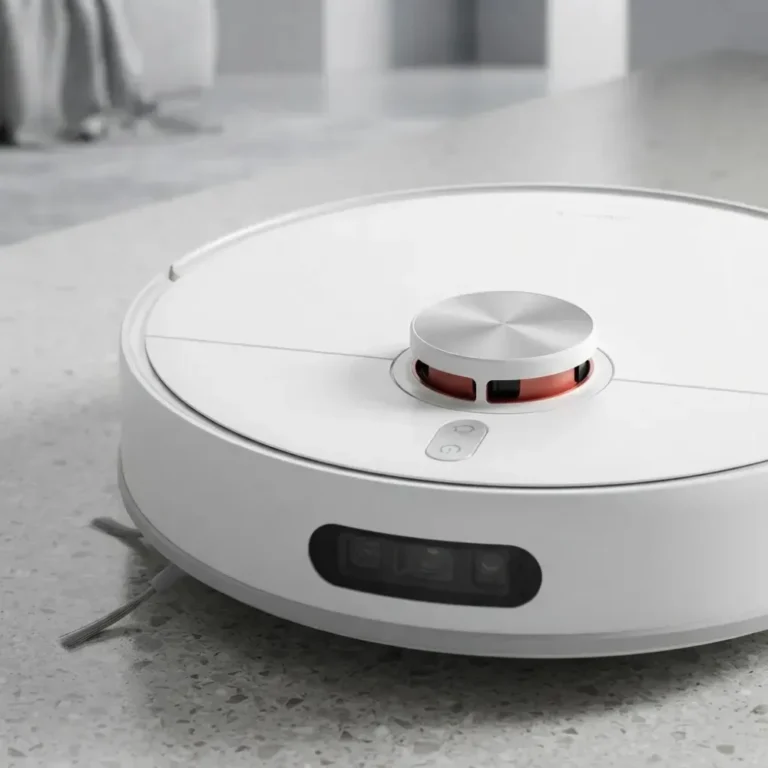 Robô aspirador Xiaomi S40 branco com sensor a laser
