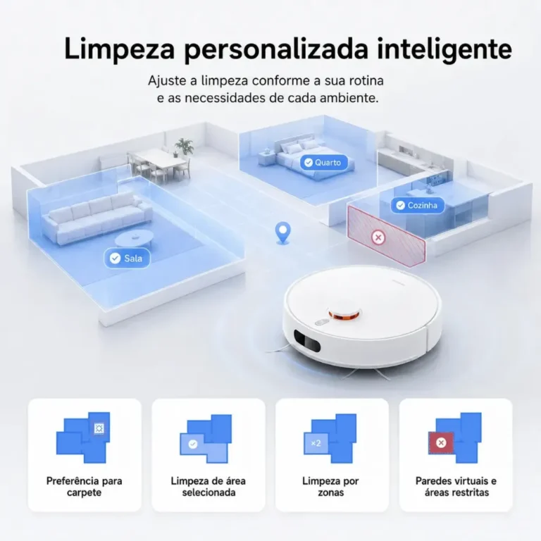 Robô aspirador Xiaomi S40c branco