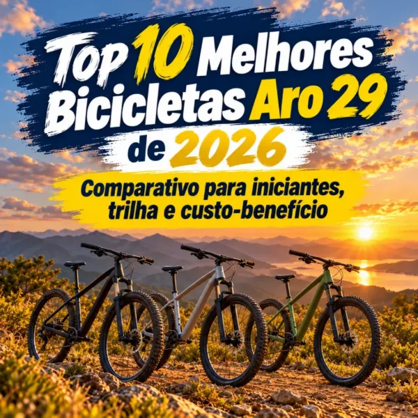 Top 10 melhores bicicletas aro 29 de 2026: comparativo para iniciantes, trilha e custo-benefício