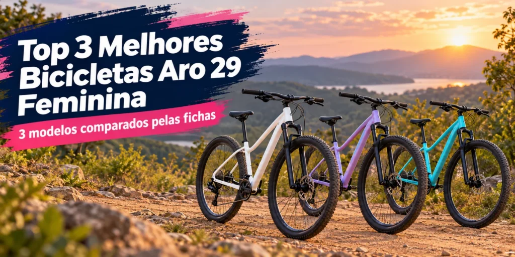Top 3 melhores bicicletas aro 29 feminina: 3 modelos comparados pelas fichas