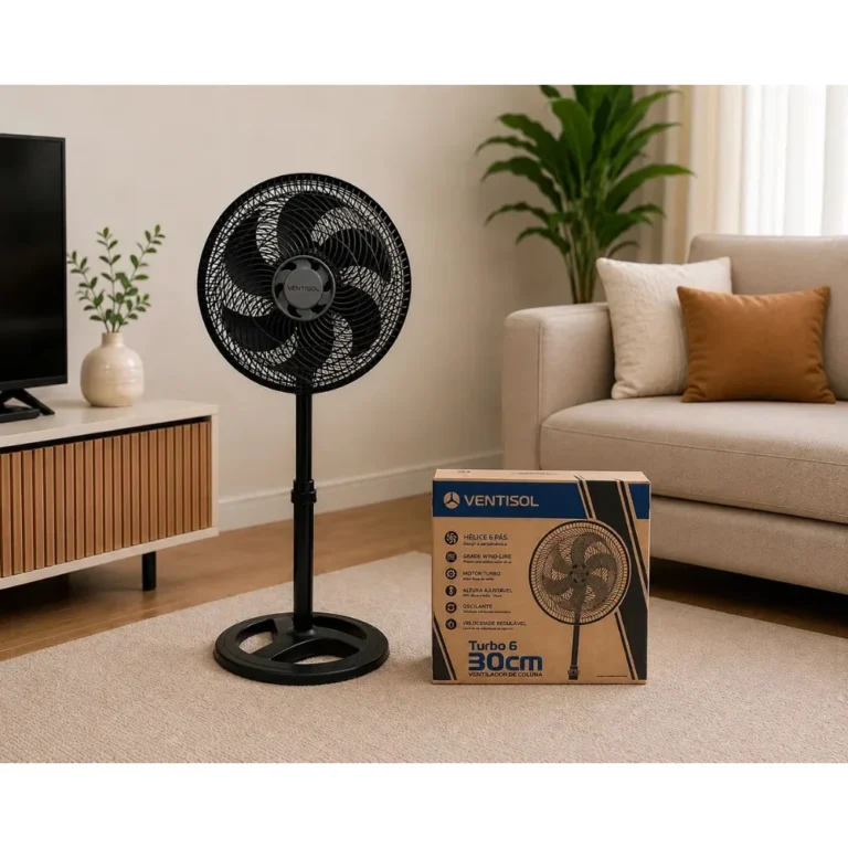 Ventilador de coluna Ventisol Turbo 6 de 30 cm