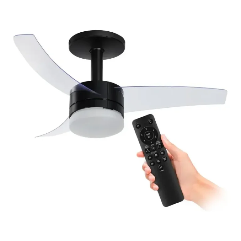 Ventilador de teto Arno Ultimate VX14 preto com controle remoto