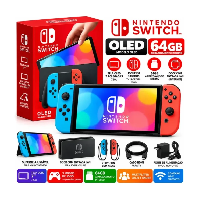 Console Nintendo Switch OLED 64 GB